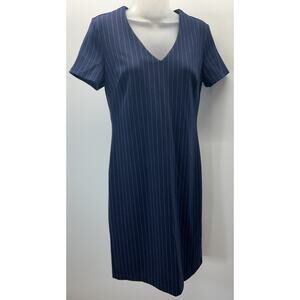 BANANA REPUBLIC CAP SLEEVE V-NECK SHEATH DRESS SIZE 6